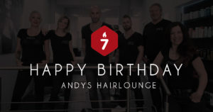 7 Jahre - Andys Hairlounge